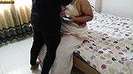 Neighbor Stripping Her Saree & Fucked in Bed – Indian Desi Stepaunty