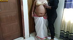Neighbor Stripping Her Saree & Fucked in Bed – Indian Desi Stepaunty