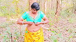 Outdoor Jungle Sex. Desi Bhabi Fucking Husbend’s Small Stepbrother Big Dick in Forest. Telugu Dirty Talks