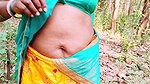 Outdoor Jungle Sex. Desi Bhabi Fucking Husbend’s Small Stepbrother Big Dick in Forest. Telugu Dirty Talks