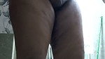 Tamil lady bathing