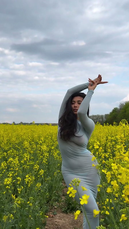 BOLD BABE SEXY CURVES IN SEE THRU DRESS UUFFFF 2