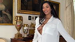 SIDE BOOBS SEXY TEASE IN SHIRT EROTIC VIEW 2