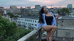 SLUTTY DIVA FLAWLESS ASS AND SEXT THIGHS TEASE 2