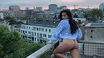 SLUTTY DIVA FLAWLESS ASS AND SEXT THIGHS TEASE 2