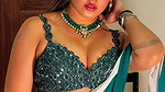 DESERVING SOFIA BOLD WIFE MATERIAL IN BRA BLOUSE SAREE HQ VIDEO 2