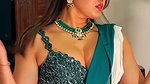 DESERVING SOFIA BOLD WIFE MATERIAL IN BRA BLOUSE SAREE HQ VIDEO 2