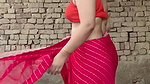 VILLAGE BHABHI STRIP SAREE AND SEXY TEASE 2