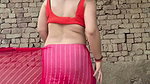 VILLAGE BHABHI STRIP SAREE AND SEXY TEASE 2