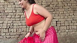 VILLAGE BHABHI STRIP SAREE AND SEXY TEASE 2