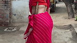 VILLAGE BHABHI STRIP SAREE AND SEXY TEASE 2