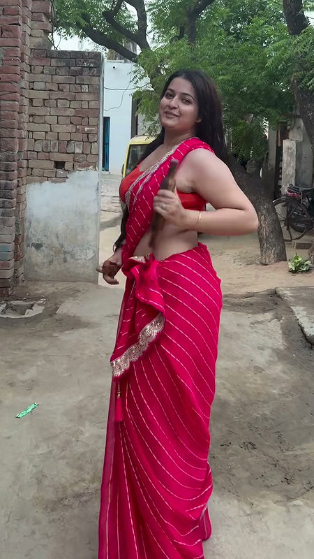 VILLAGE BHABHI STRIP SAREE AND SEXY TEASE 2