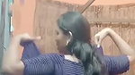girl open clothes and dance 2