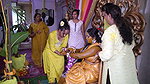 girls and ladies cleavage during haldi 2 2