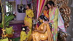 girls and ladies cleavage during haldi 2 2