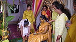 girls and ladies cleavage during haldi 2 2