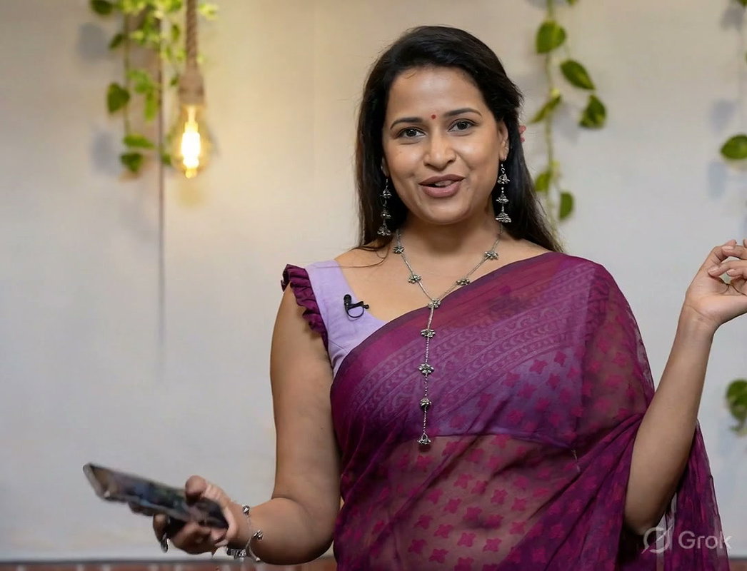 a sexy sadhika look like navel AI creation video 2