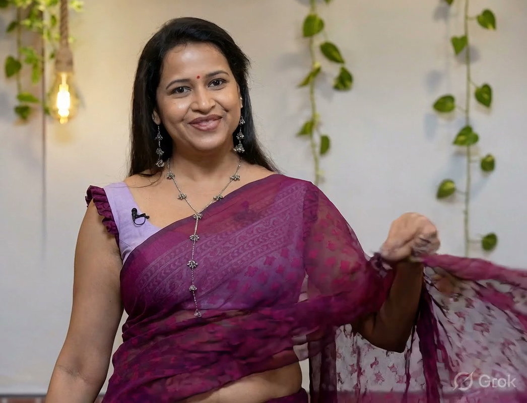 a sexy sadhika look like navel AI creation video 2