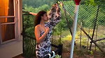 DAMN SEDUCTIVE SEXY WIFE MATERIAL IN BRA BLOUSE SAREE LOOKS 2