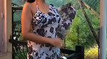 DAMN SEDUCTIVE SEXY WIFE MATERIAL IN BRA BLOUSE SAREE LOOKS 2
