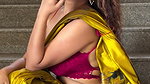 YUMM SEXY WIFE MATERIAL IN BACKLESS SAREE CLEAVAGE UUFFF 2