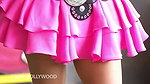 CHICK NIA SHARMA IRRESISTIBLE CLEAVAGE AND SEXY THIGHS TEASE IN MINI SKIRT VID 2 1