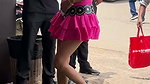 CHICK NIA SHARMA IRRESISTIBLE CLEAVAGE AND SEXY THIGHS TEASE IN MINI SKIRT VID 2 2