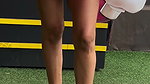 CHICK NIA SHARMA IRRESISTIBLE CLEAVAGE AND SEXY THIGHS TEASE IN MINI SKIRT VID 2 4