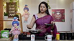 Venugopal Sexy Big Deep Navel throug saree 2