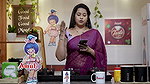 Venugopal Sexy Big Deep Navel throug saree 2