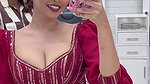 desi girl in black croptop 2 2