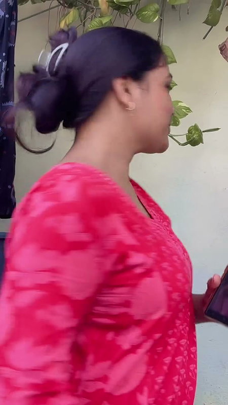 marathi lady transforamtion in pink sexy costume 2 2