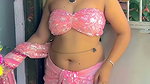 marathi lady transforamtion in pink sexy costume 2 2