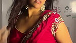 desi katrina kareena transformation in red saree 2 2