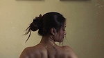 dusk lady removing cloths and showing bare back 2 2