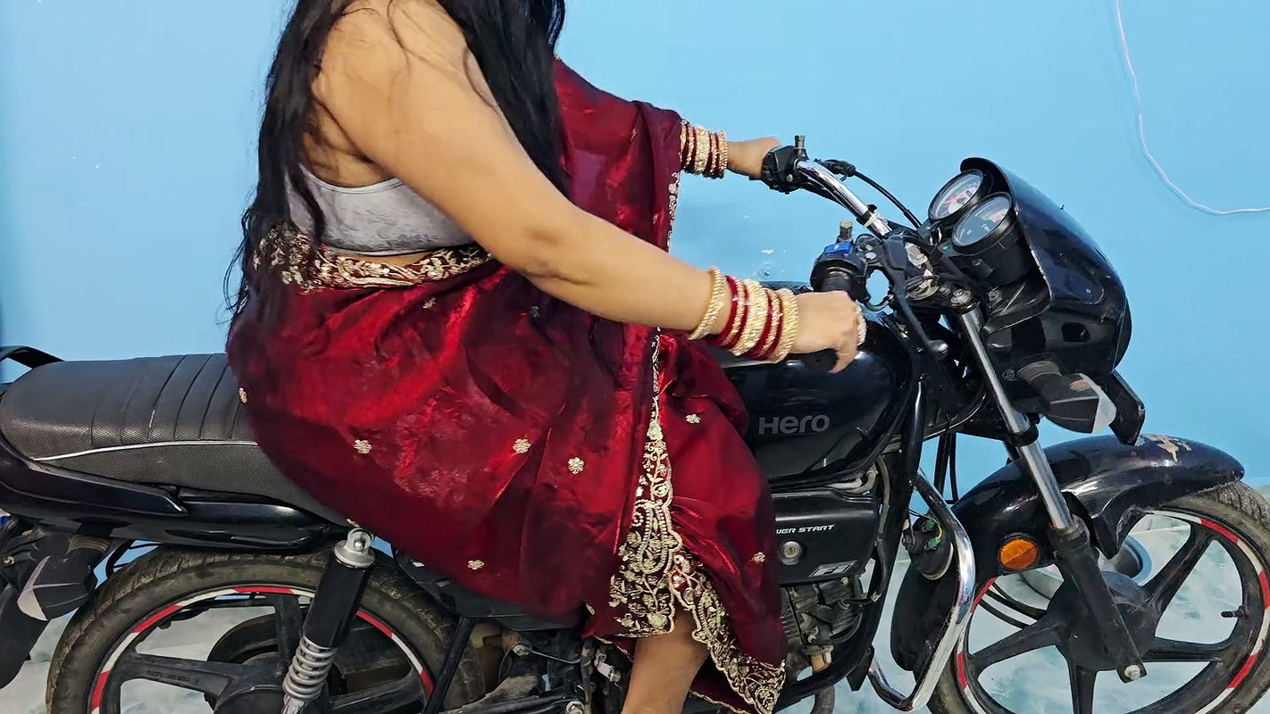 Sister-in-law Got Rid of Brother-in-law on Bike and Brother-in-law Taught Sister-in-law How to Ride Bike.