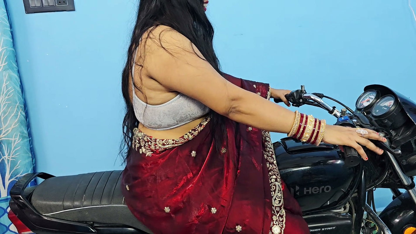 Sister-in-law Got Rid of Brother-in-law on Bike and Brother-in-law Taught Sister-in-law How to Ride Bike.