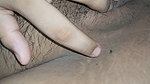 cute girl on sofa fingering pink pussy