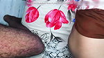 Cute girl sharing bed with his boyfriend