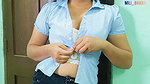 Desi Beautiful Office colleague romance hindi audio sex, hot figure high-class girl tight pussy fuck Xxxx