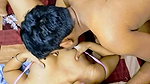INDIA DESI Wife Romantic seen Fast time Alone