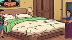 Wife sex with boss in hotel room