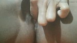 I put my finger in my