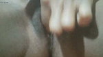 I put my finger in my