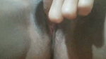 I put my finger in my