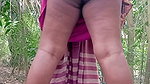 Muslim boy fucked beautiful hindu housewife in the jangle