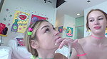 Della Cate & Harley Love – Della and Harley Are Spit Swapping Sluts