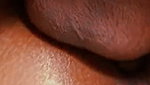 Aman Put His Cock Between Her Lips and Sucked It