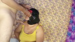 Curvy Mature Desi Blindfolded Sucks Cock Hard Then Anal