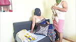 Desi Makan Malkin Seduces Her Naughty Teenage Servant for the Hardcore Sex